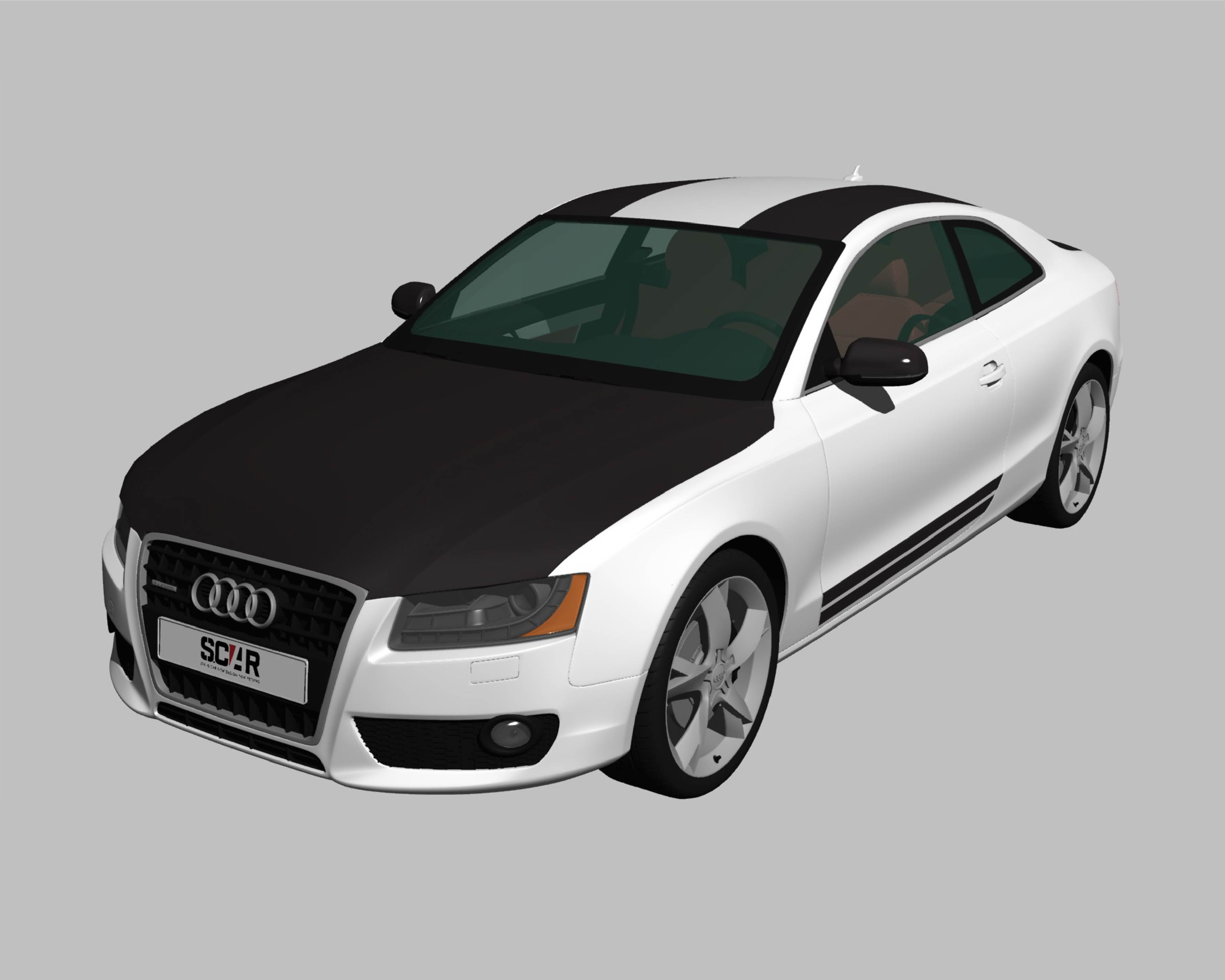 AUDI_A5_COUPE_2010/ カーラッピング #C1028