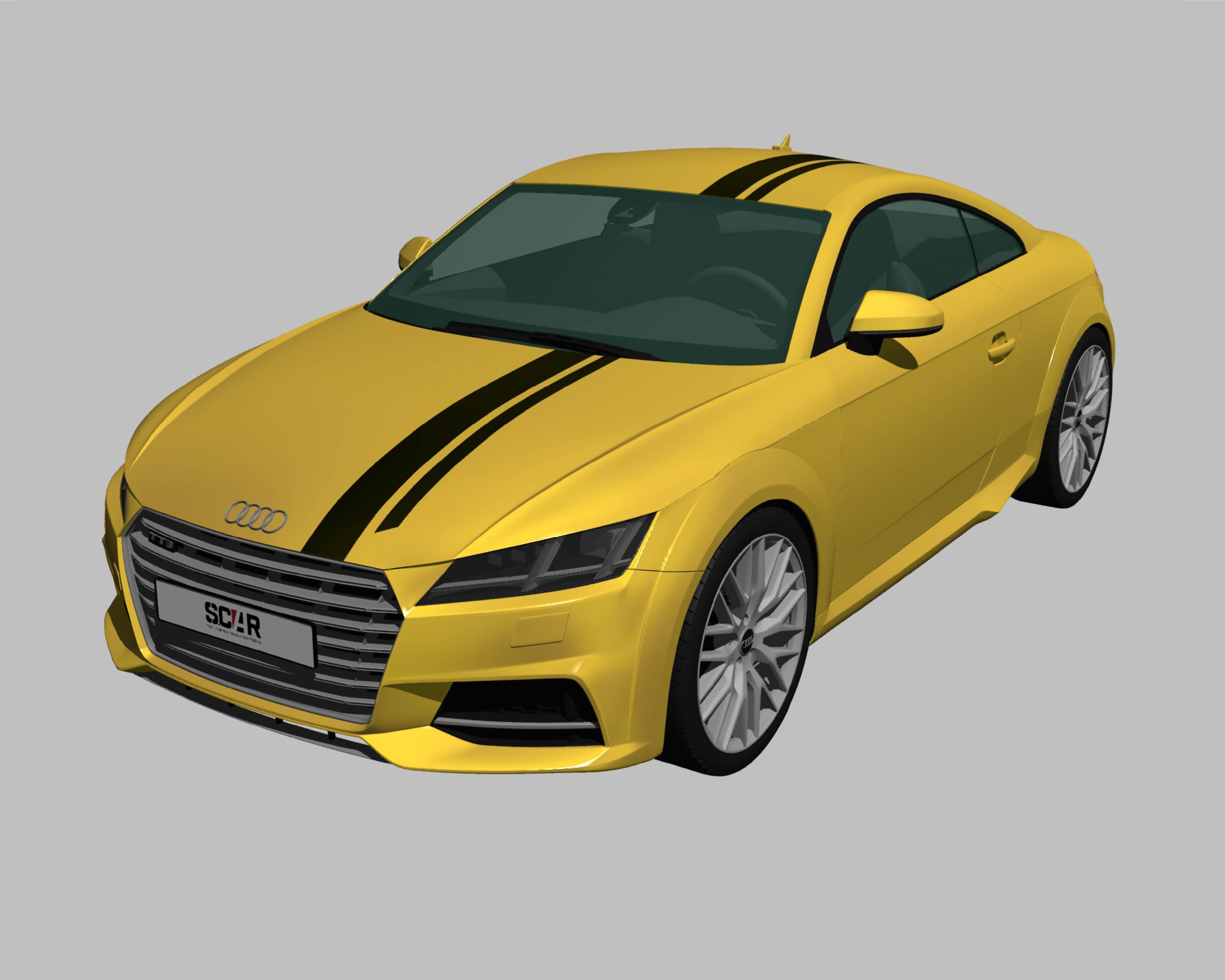 AUDI_TT_2015/ カーストライプ #1188