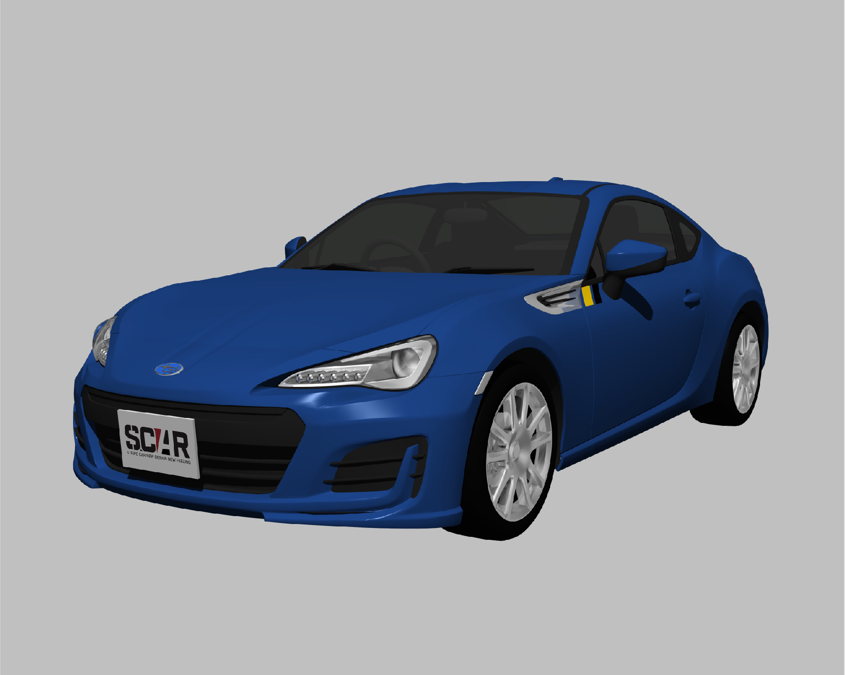 スバル_BRZ_ 2016/ カーストライプ #1023