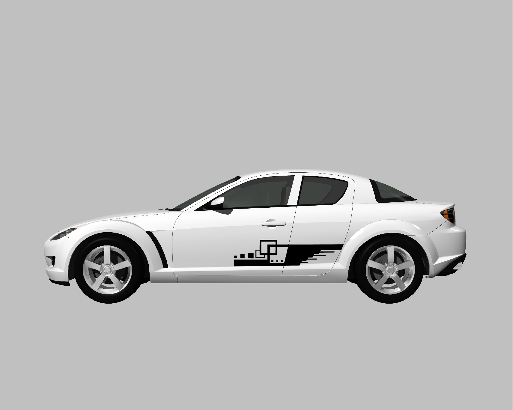 マツダ_RX8_ 2003/ カーストライプ #1053