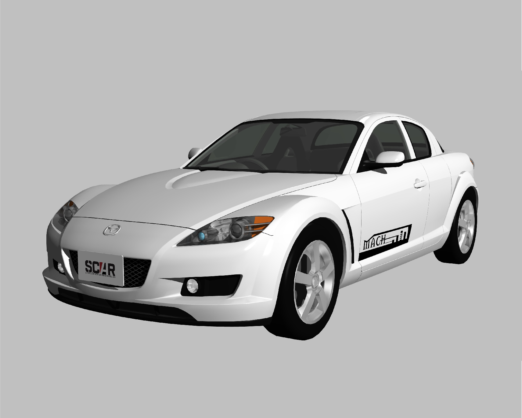 マツダ_RX8_ 2003/ カーストライプ #1056