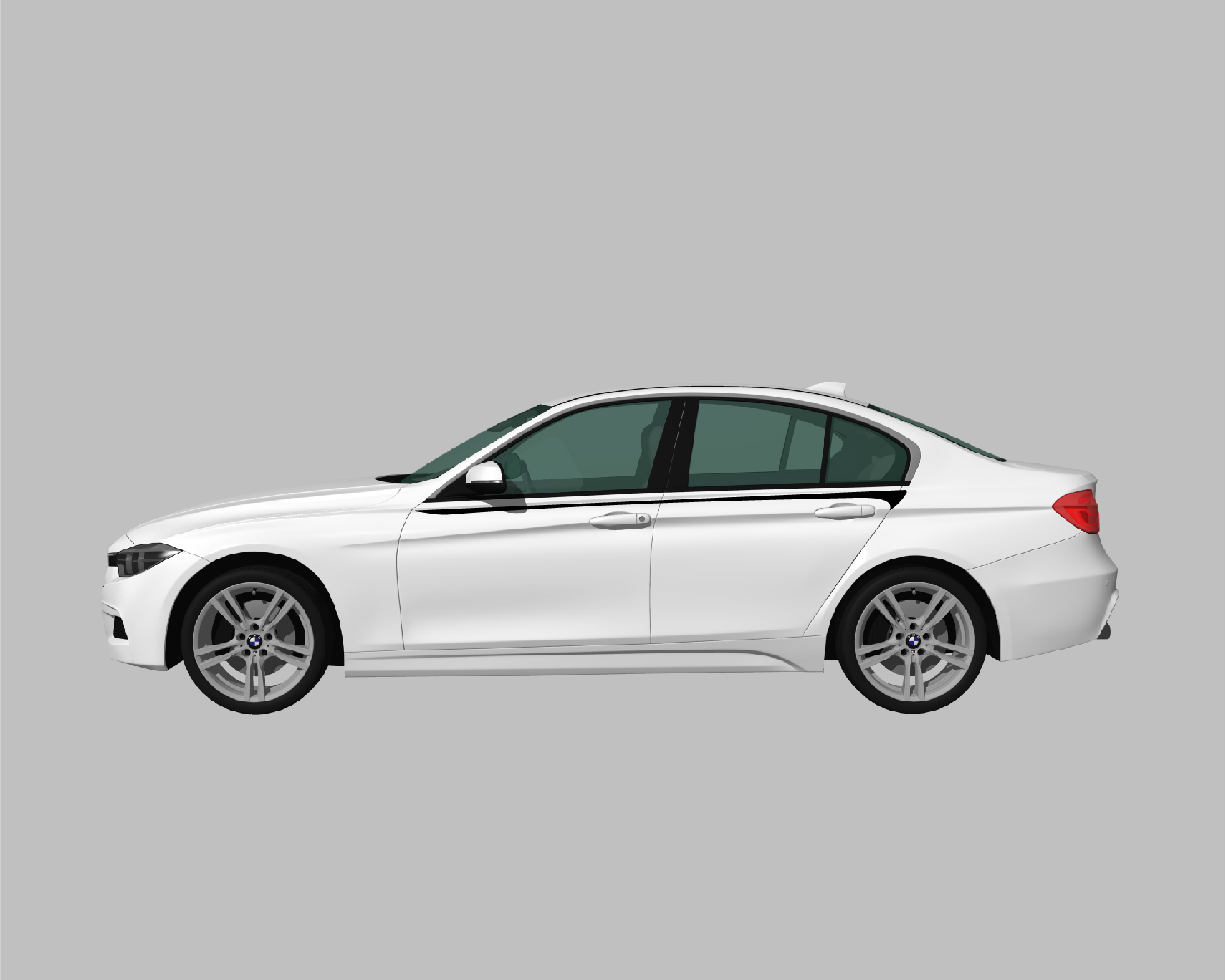 BMW_3シリーズ_F30_2015/ カーストライプ #2041