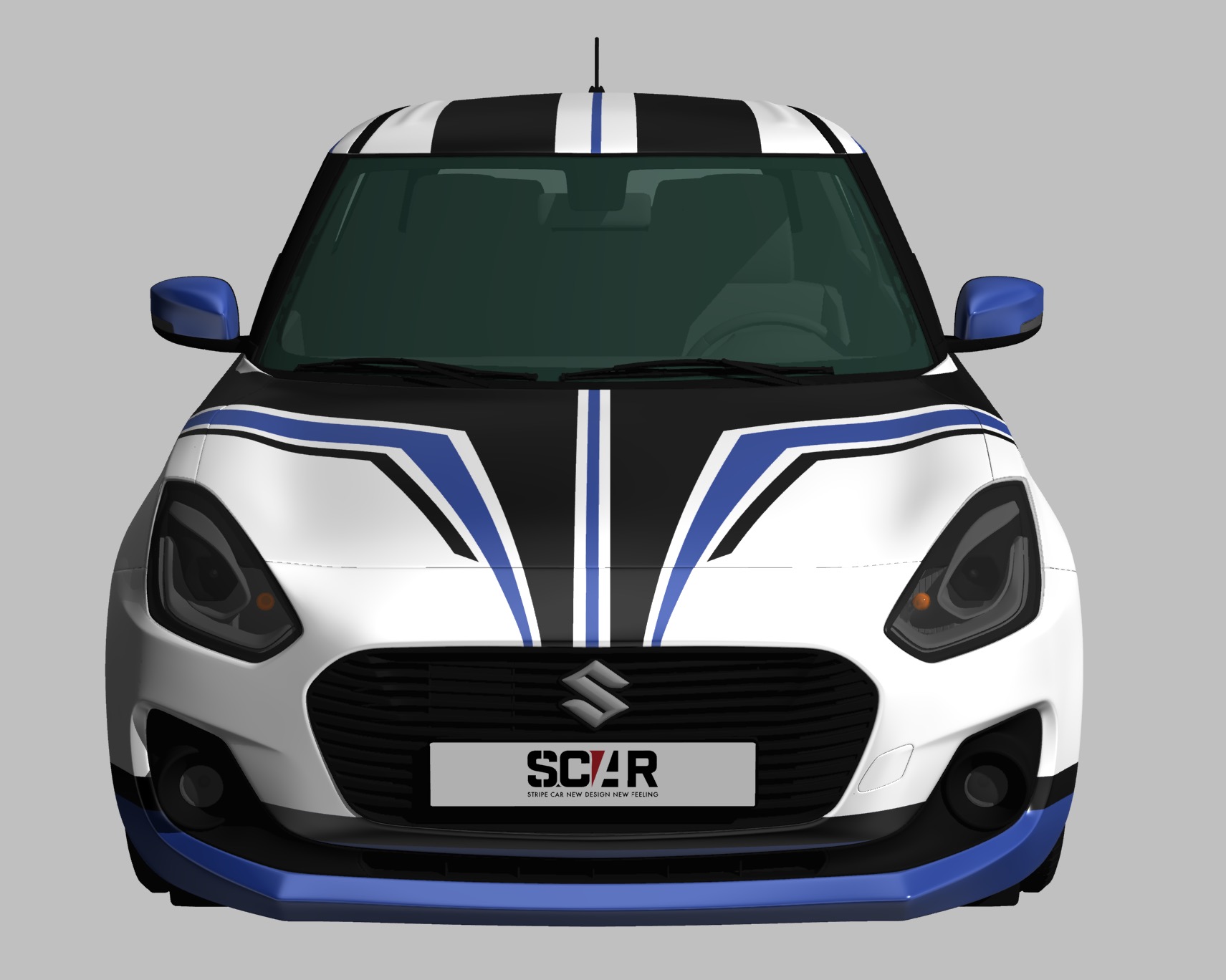 SCAR : ストライプカー 】カーラッピング・300以上のデザイン / スズキ