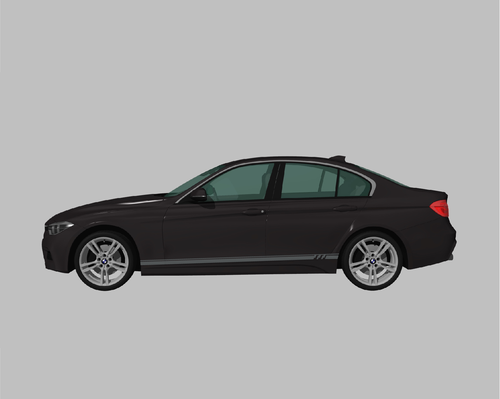 BMW_3シリーズ_F30_2015/ カーストライプ #2043