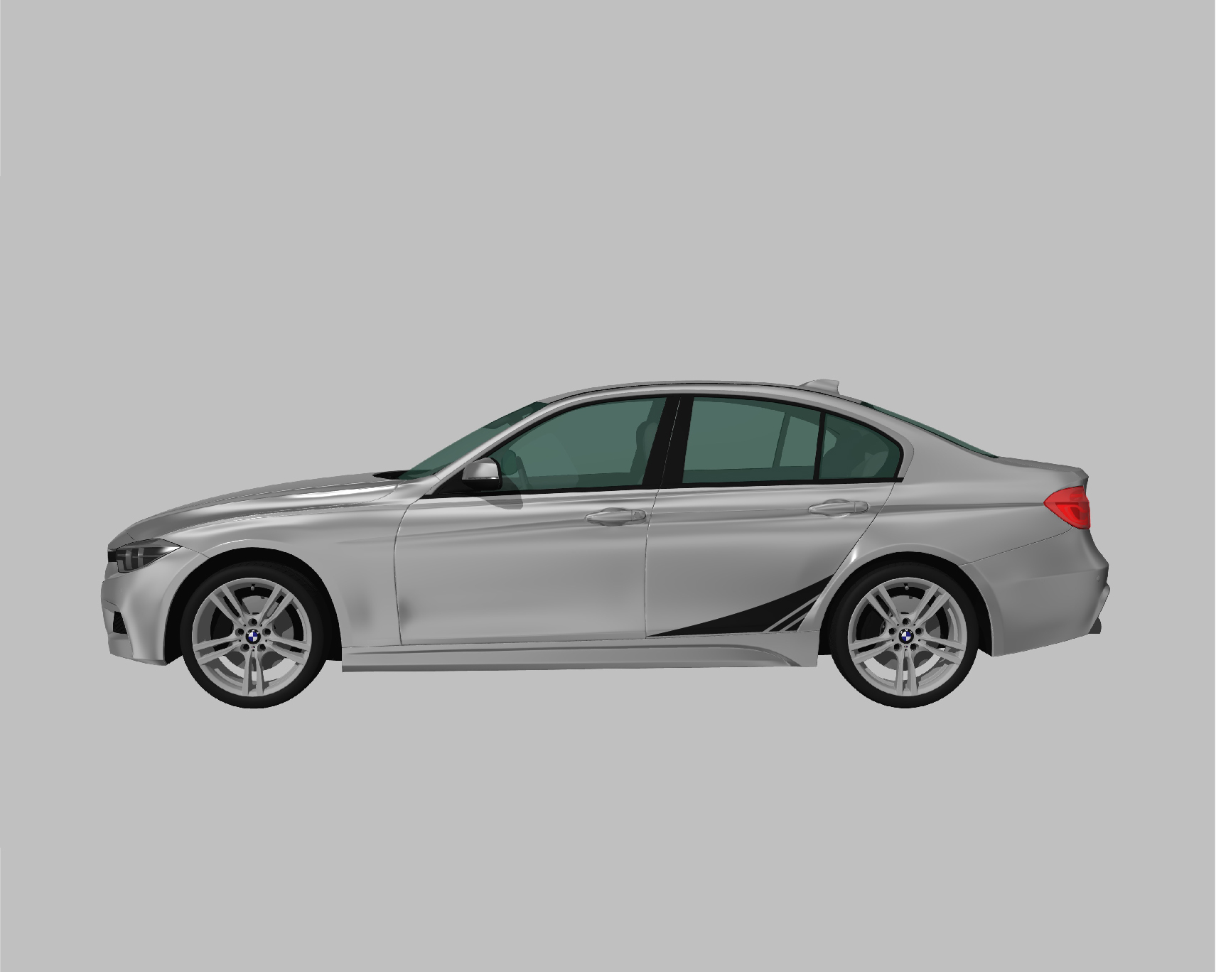 BMW_3シリーズ_F30_2015/ カーストライプ #2044