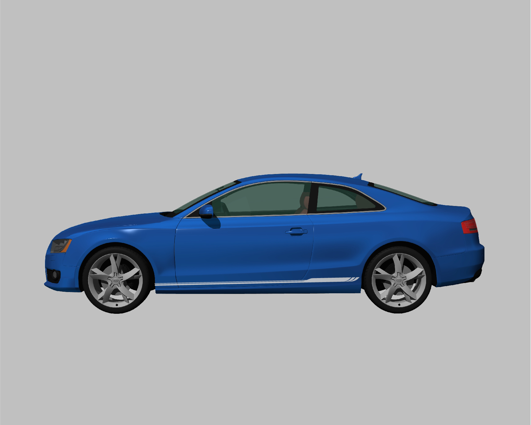 AUDI_A5_クーペ_2010/ カーストライプ #0042