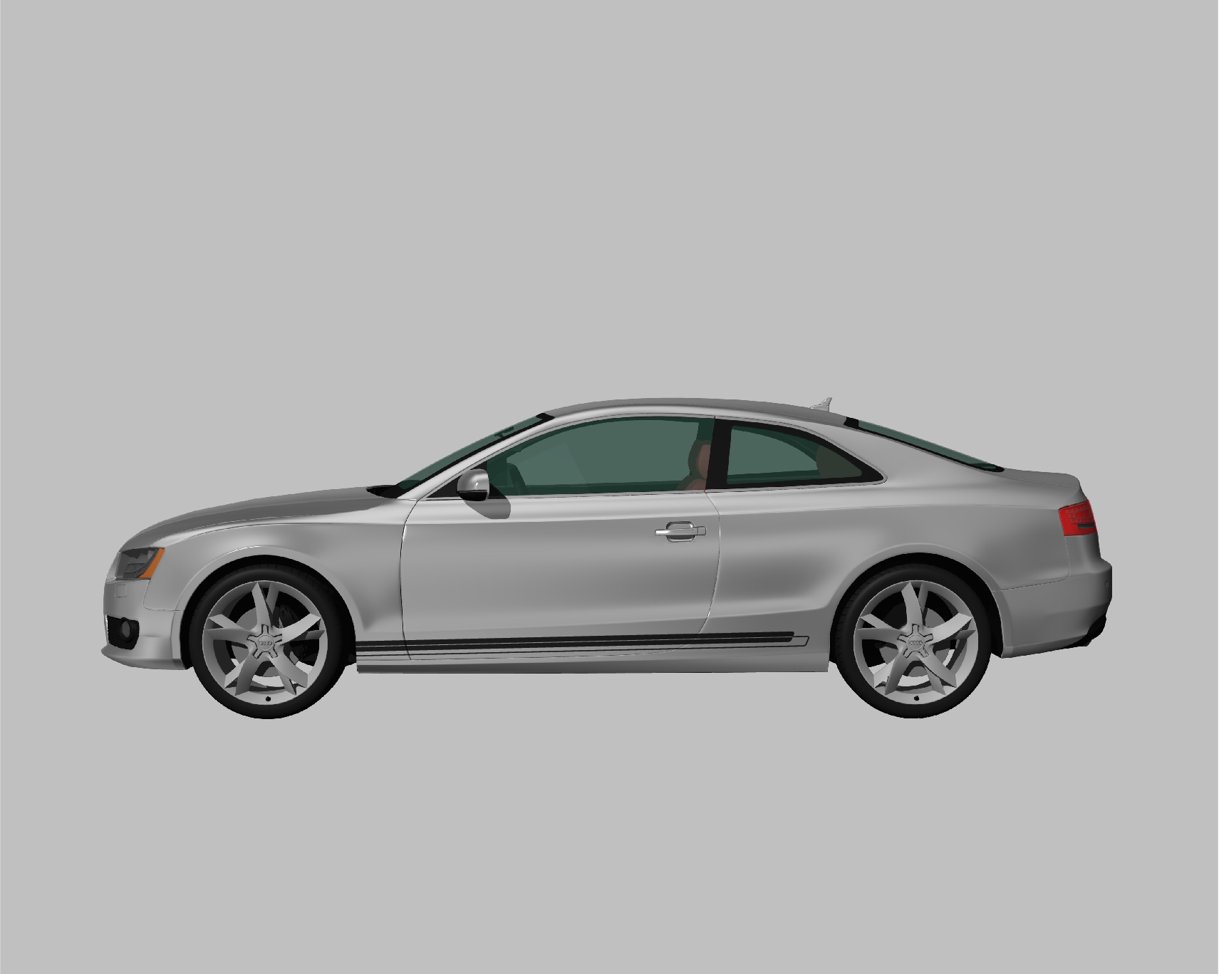 AUDI_A5_クーペ_2010/ カーストライプ #0044