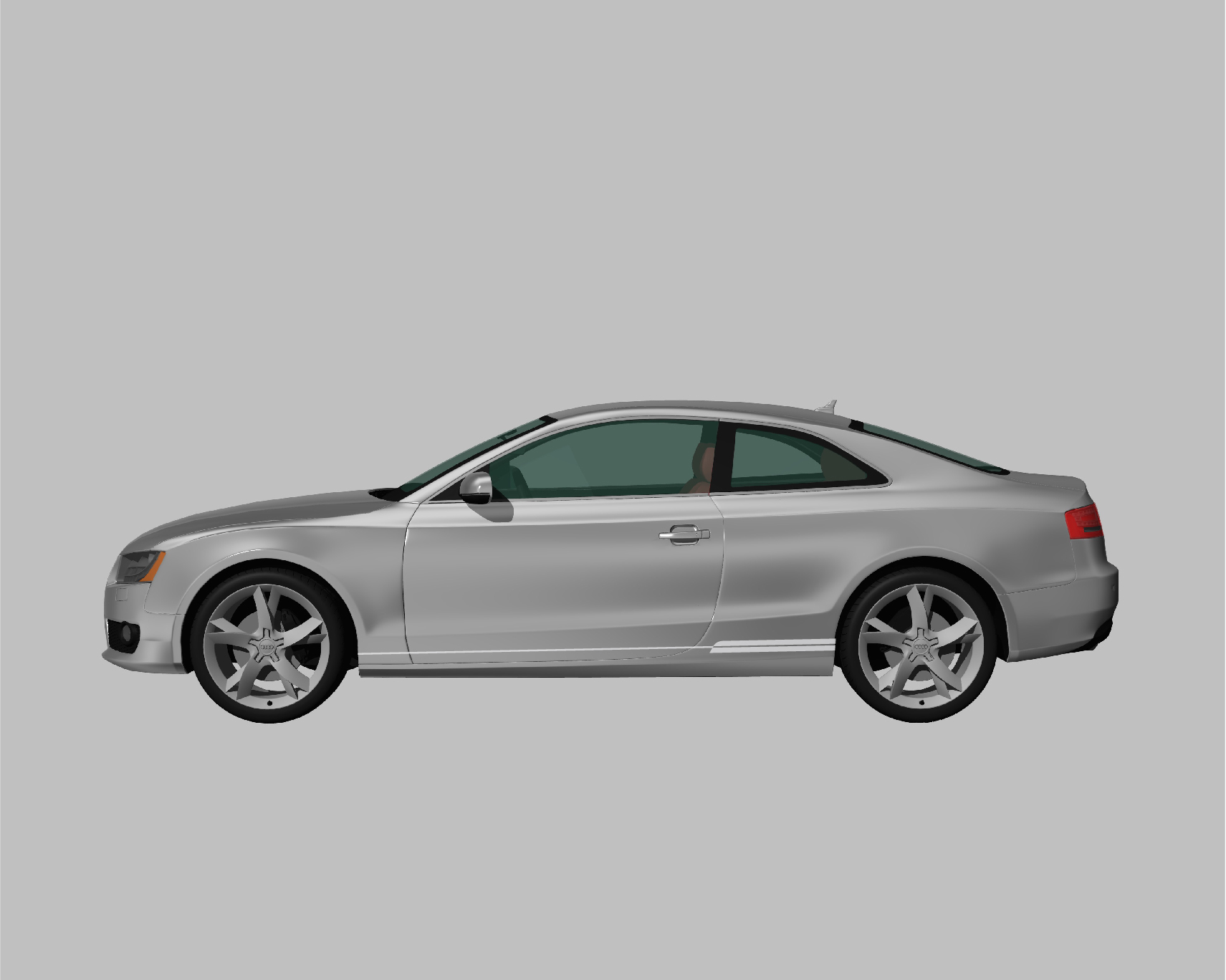 AUDI_A5_クーペ_2010/ カーストライプ #0046